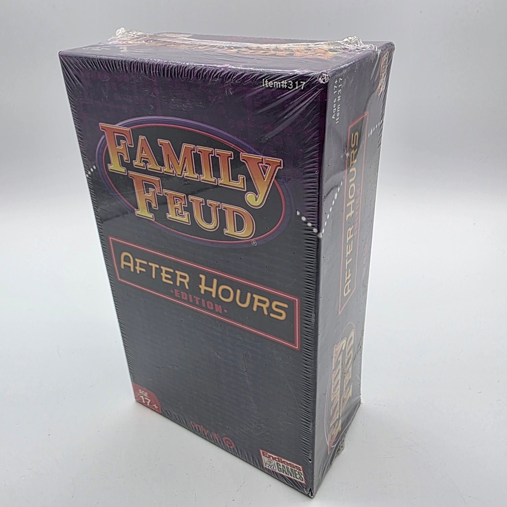 Endless Games Family Feud After Hours Edition Adult Party Game Purple New